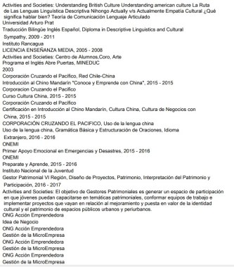 Formación Académica