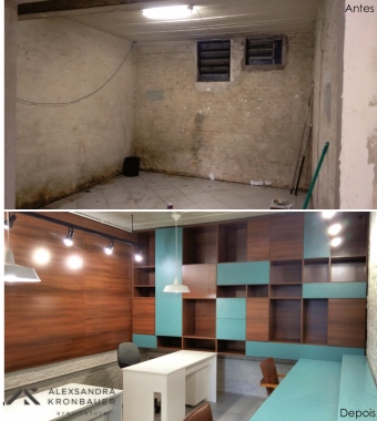 Reforma sala de trabalho