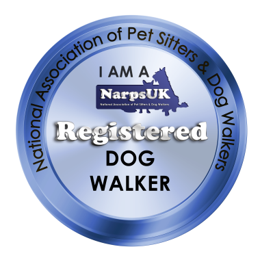 Nationally Registered Dog Walker