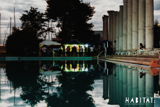 Servizio per Habitat: pool party - Lignano 2017