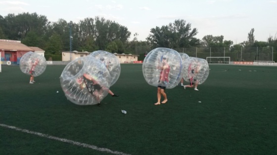 Bubble Balls para partidos sin riesgo