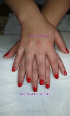 Manucure + pose de vernis semi permanent