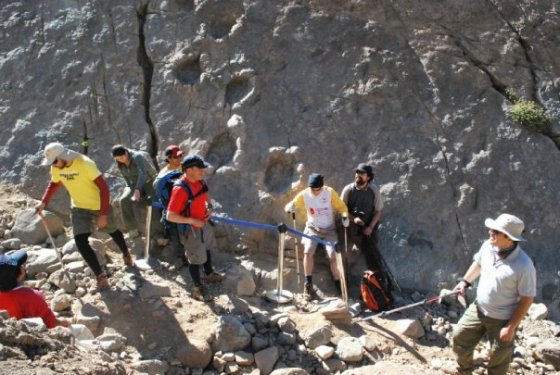 Trekking Huellas de Dinosaurio Termas del Flaco