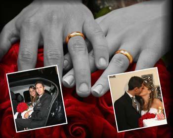 Álbum diagramado de casamento
Com laminação brilhante, fosca e em 3D