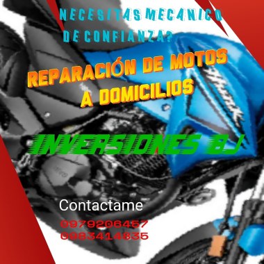 Mecánico De Motos A Domicilio