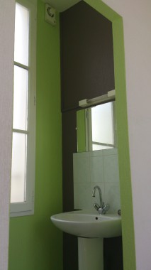 Travaux de peinture intérieure.