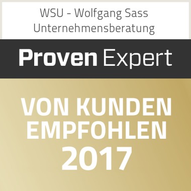 Wir sind von Kunden empfohlen 2017