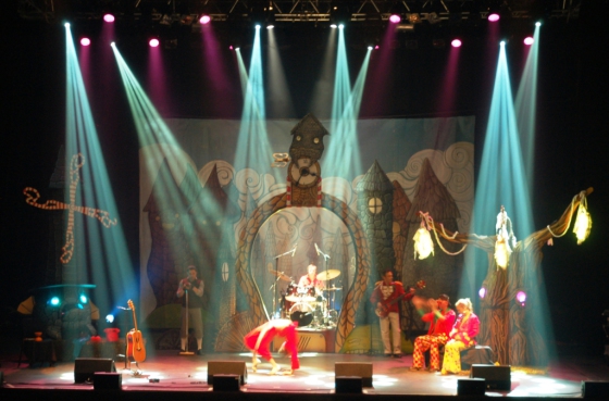 "Circorock', spectacle musical jeune public, création d'Eldora productions
