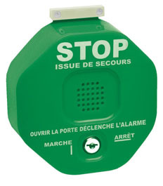 Alarme autonome pour portes de secours
