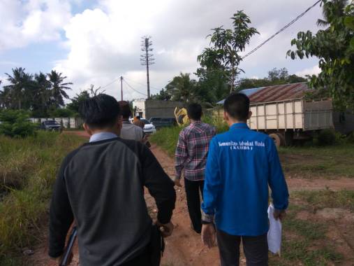 Sidang pemeriksaan setempat, sengketa tanah