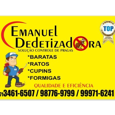 Qualidade e Eficiente,  23 anos de experiência no controle de pragas. 