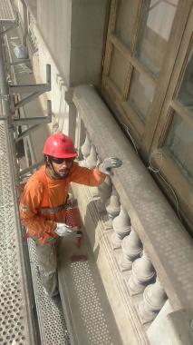 Restauración de fachadas de palacio bellas artes
