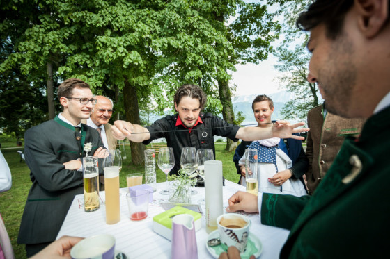 Tischzauberei bei Hochzeiten