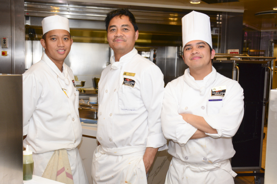 The team in the kitchen!