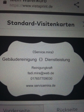 Reinigung 