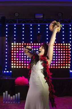 Iluminación novedosa para fiestas y matrimonios