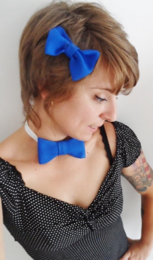 Commande spéciale nœud papillon et barette