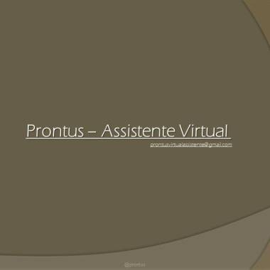 Prontus Assistente Virtual