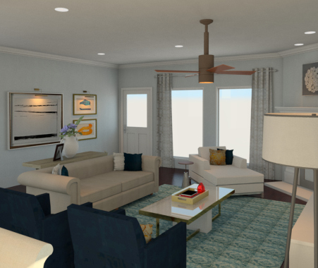 Interior rendering