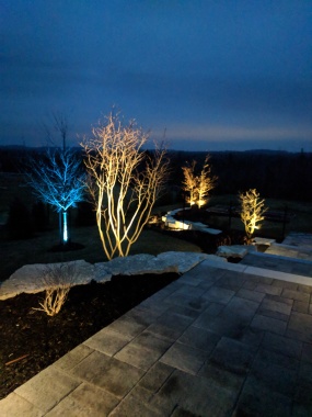 Add a little colour to your outdoor lighting!