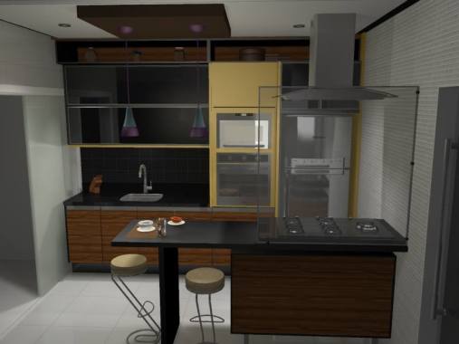 Cozinha elegante