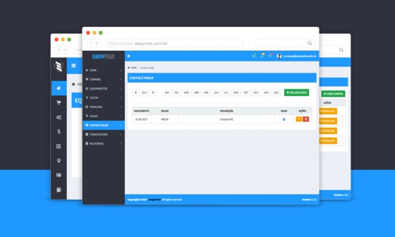 Easy VMS - Sistema em Node JS