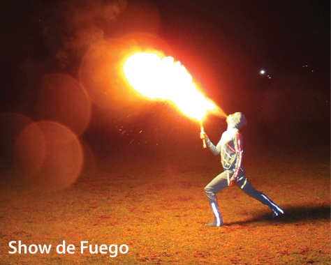 Show de Fuego, Show Circense, Show Bailable