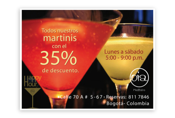 Flyer Oia Bistro