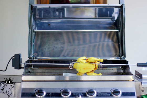 Proses Ayam  Panggang Oven Madu