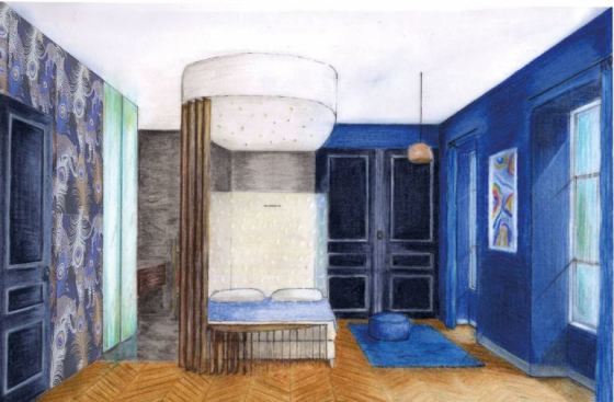 Suite parentale, appartement Haussmannien