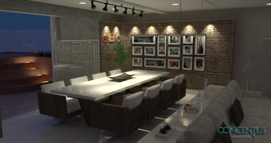 Projeto de interiores - Living
