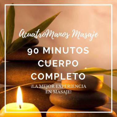 Masaje relajante 90 minutos - Swedish Massage 