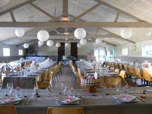 Salle en configuration mariage - Domaine de Trochérou - Finistère Sud - Pont-Aven