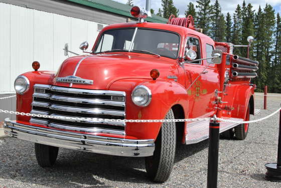 Someones pride and joy-Old Fire Engine