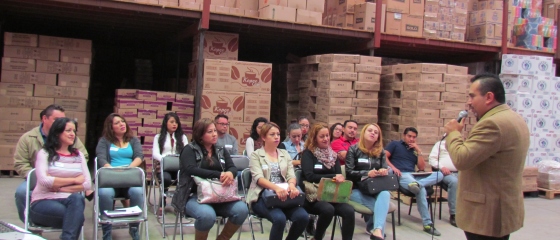 Capacitación a Bolsas y Vasos Garduño.