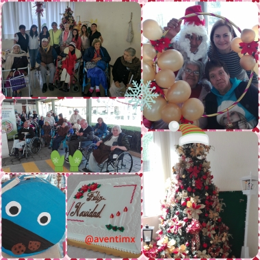 Posada en el asilo municipal de Pachuca Hidalgo