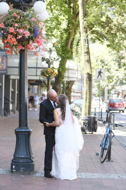 Marisa + Carmine - Gastown Kiss