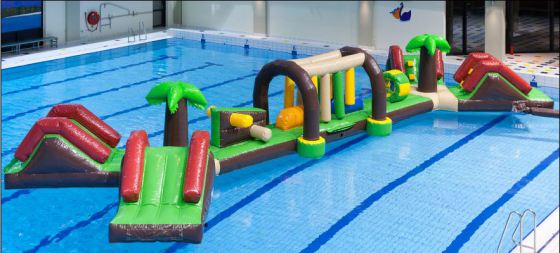 Parcours aquatique,