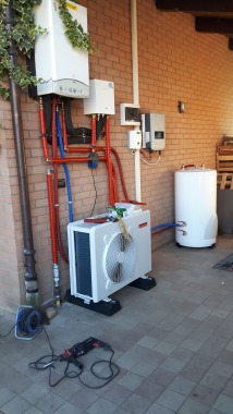 Installazione pompa di calore