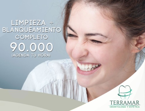 Limpieza dental + Blanqueamiento de boca completa por 90.000. ¡Agenda tu hora de evaluación gratuita