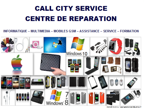 CALL CITY SERVICE - ASSISTANCE,  CONSEIL,  FORMATION, INFORMATIQUE, MULTIMÉDIA, MOBILES GSM