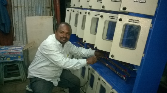 Main service panel installation