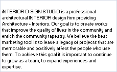 Interior Design Studio