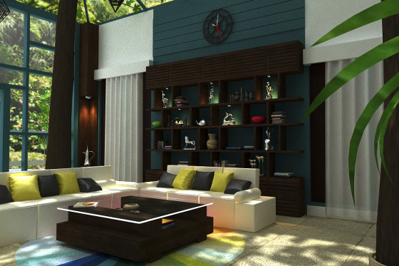 Residential Patio Interior Design