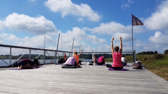 Yoga sur la plage 2017