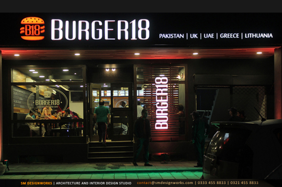B18 - Restaurant Interior and Exterior Design