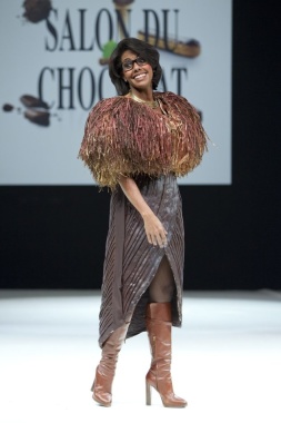 Salon du chocolat Paris 2014 (Audrey Pulvar)