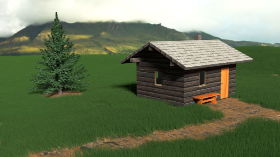 Chalet moderne
(Image 3D Photoréaliste)