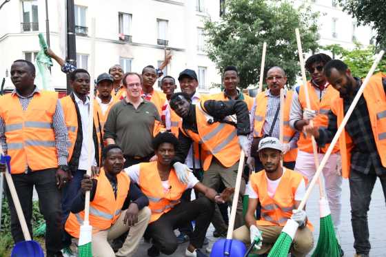 La ville de Paris honore notre association par le titre ‘Ambassadeur de la propreté’ 