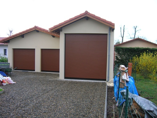 Construction d'un garage à mont de Marsan